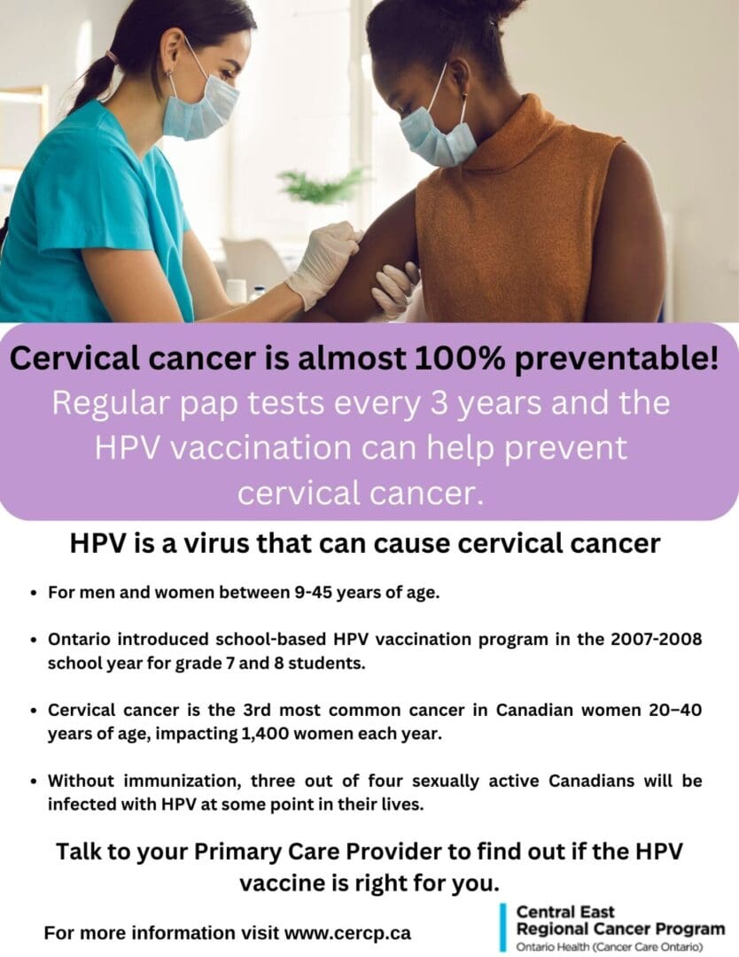 Learn how to protect yourself from cervical cancer by getting a regular Pap test and seeing if the HPV vaccine is right for you.